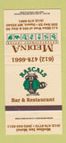 Matchbook Cover - Medina Inn Motel Rascals Hamel MN 30 Strike
