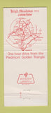 Matchbook Cover - High Meadows Inn Roaring Gap NC WEAR 30 Strike