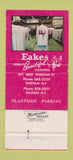 Matchbook Cover - Eakes Cleaners Durham NC 30 Strike