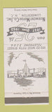 Matchbook Cover - Norment Motor Lumberton NC 1952 Ford 30 Strike