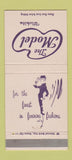 Matchbook Cover - The Model Wichita KS Women's Clothes 30 Strike