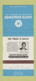 Matchbook Cover - South Boulevard Chrysler Plymouth Charlotte NC 30 Strike
