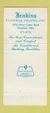Matchbook Cover - Jenkins Funeral Home Westlake OH 30 Strike