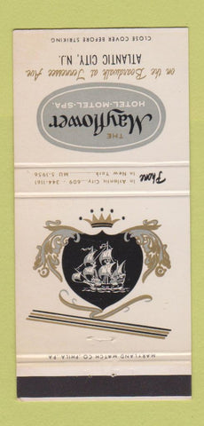 Matchbook Cover - Mayflower Hotel Atlantic City NJ 30 Strike