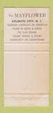 Matchbook Cover - Mayflower Hotel Atlantic City NJ 30 Strike