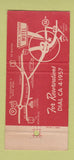 Matchbook Cover - Brick Tower Motel Concord NH WEAR 30 Strike