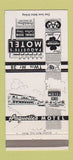 Matchbook Cover - Paquette's Motel  Twin Mountain NH 30 Strike