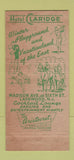 Matchbook Cover - Hotel Claridge Lakewood NH 30 Strike