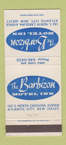 Matchbook Cover - Barbizon Motel Inn Atlantic City NJ 30 Strike