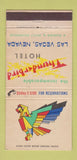 Matchbook Cover - Thunderbird Hotel Las Vegas NV casino 30 Strike