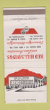 Matchbook Cover - Red Hill Savings Red Hill PA Pottstown  30 Strike