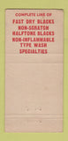 Matchbook Cover - New England Printing Ink Boston MA WEAR 30 Strike
