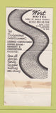 Matchbook Cover - Wort Hotel Jackson Hole WY WORN 30 Strike