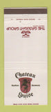 Matchbook Cover - Chateau Louise Dundee IL 30 Strike