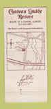 Matchbook Cover - Chateau Louise Dundee IL 30 Strike