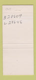 Matchbook Cover - Smoketree Lodge Boone Linville NC 30 Strike