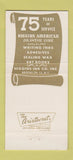 Matchbook Cover - Higgins Drawing Inks 1955 Brooklyn NY 30 Strike