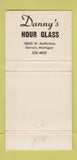 Matchbook Cover - Danny's Hour Glass Detroit MI WEAR 30 Strike