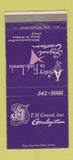 Matchbook Cover - TH Grant Gemologists gems Jewels Detroit MI 30 Strike