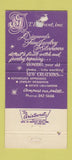 Matchbook Cover - TH Grant Gemologists gems Jewels Detroit MI 30 Strike