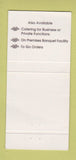 Matchbook Cover - Mondo's Restaurant Scottsdale Dallas West Des Moines 30 Strike