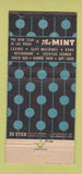 Matchbook Cover - Mint Casino Las Vegas NV 30 Stick