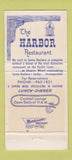 Matchbook Cover - Harbor Restaurant Santa Barbara CA WEAR 30 Strike