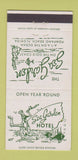 Matchbook Cover - Sea Garden Hotel Pompano Beach FL 30 Strike