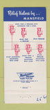 Matchbook Cover - Mansfield Brass Perrysville OH WEAR 30 Strike