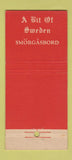 Matchbook Cover - Hotel Norton Detroit MI Windsor ON 21 Strike Feature