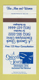 Matchbook Cover - Electrolysis Clinic Hamilton Burlington ON 30 Strike