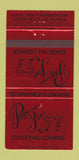 Matchbook Cover - Page Four Cocktail Lounge Los Angeles CA 30 Strike