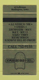 Matchbook Cover - Sombrero Bar Grill Burlington IA SAMPLE 30 Strike