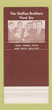 Matchbook Cover - Miller's Pub Chicago IL Wabash Inn 30 Strike