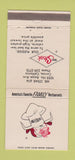Matchbook Cover - Mr Steak Restaurant Covina CA 30 Strike