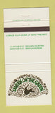 Matchbook Cover - Tavern on the Green New York City Central Park 30 Strike