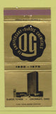 Matchbook Cover - DuBois Tower Cincinnati OH 1970 30 Strike