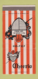 Matchbook Cover - Cheerio Santa Monica CA WEAR 30 Strike