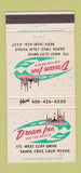 Matchbook Cover - Dream Inn on the Beach Santa Cruz CA 30 Strike
