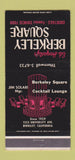 Matchbook Cover - Ed Hogarty's Berkeley Square Chinese Berkeley CA 30 Strike