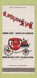 Matchbook Cover - Del Vecchio's San Jose CA 30 Strike