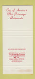 Matchbook Cover - Alfred's Villa Atlantic City NJ WEAR 30 Strike