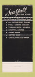 Matchbook Cover - Sea Gull Hotel Miami Beach FL 30 Strike