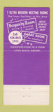 Matchbook Cover - Edgewater Inn Marina Hotel Long Beach CA 30 Strike