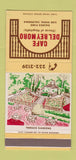 Matchbook Cover - Cafe Del Rey Moro San Diego CA 30 Strike
