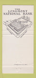 Matchbook Cover - Longmont National Bank Colorado 30 Strike