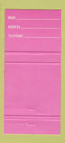 Matchbook Cover - Club Colby's Toronto ON 30 Strike