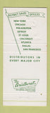 Matchbook Cover - Champion Paper and Fibre Hamilton OH knight 30 Strike