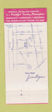 Matchbook Cover - Cottage Green Philadelphia PA 30 Strike