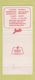 Matchbook Cover - Jats Drive Shaft Parts Chicago IL 30 Strike